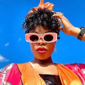 NWT Urban Outfitters Purple/Pink Retro Rectangular Sunglasses
